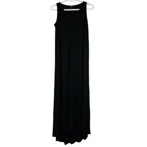 Isabella Oliver Black Sleeveless Maxi Dress size 0